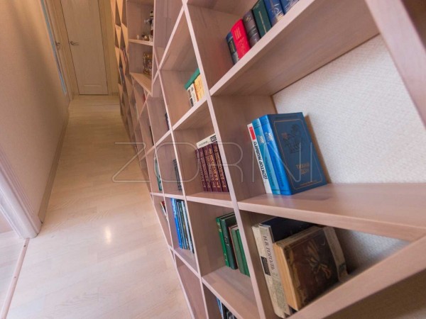 Библиотеки и книжные стеллажи по индивидуальному проекту