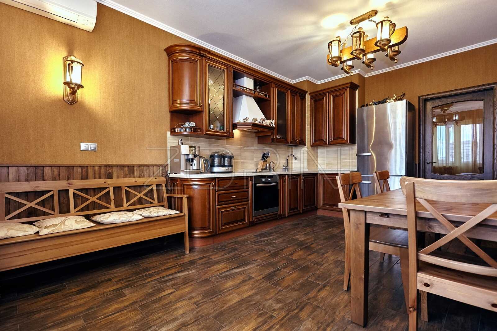 Угловая кухня из МДФ Алина